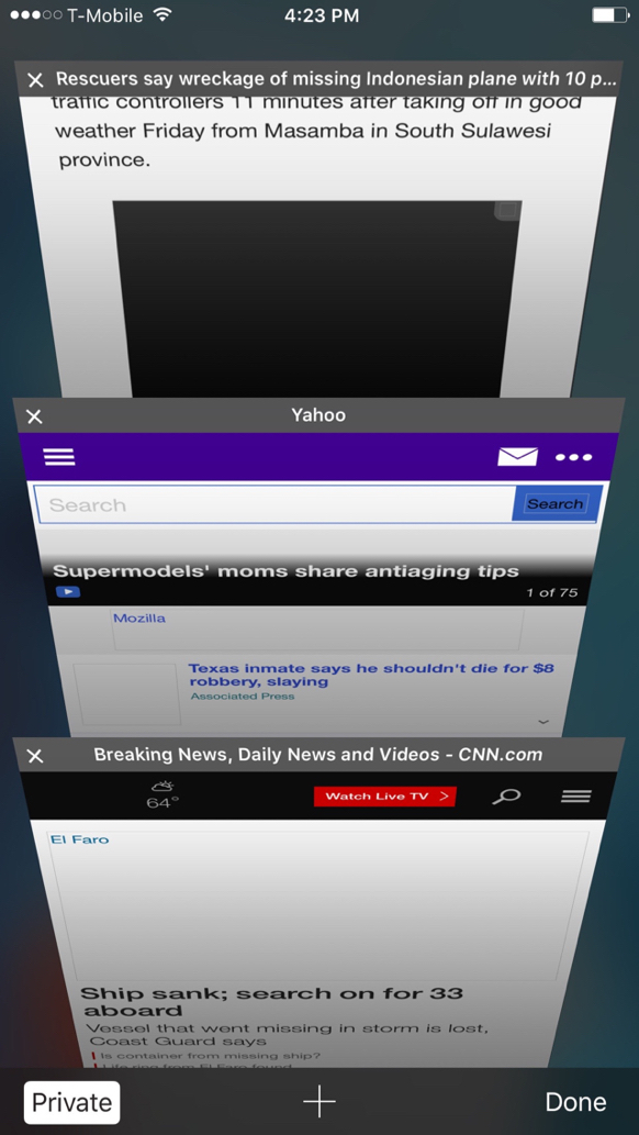 Images blocked in Safari